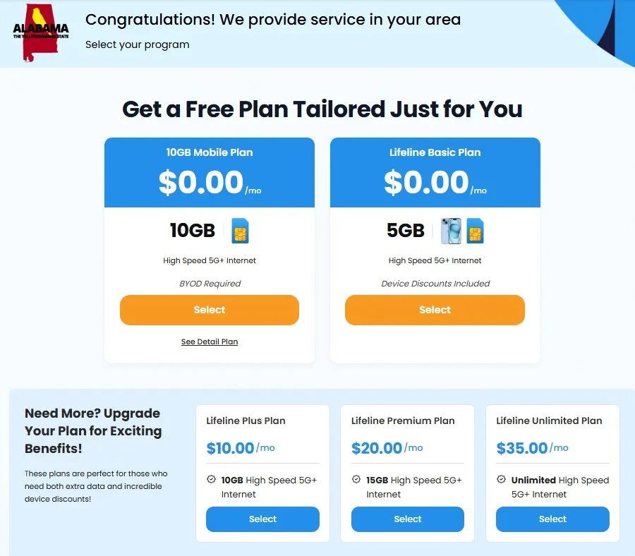 Free Government Phone Alabama: Stay Connected At No Cost
