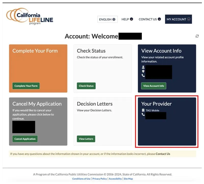 Steps to Prevent Unauthorized California Lifeline Transfers — figure 3
