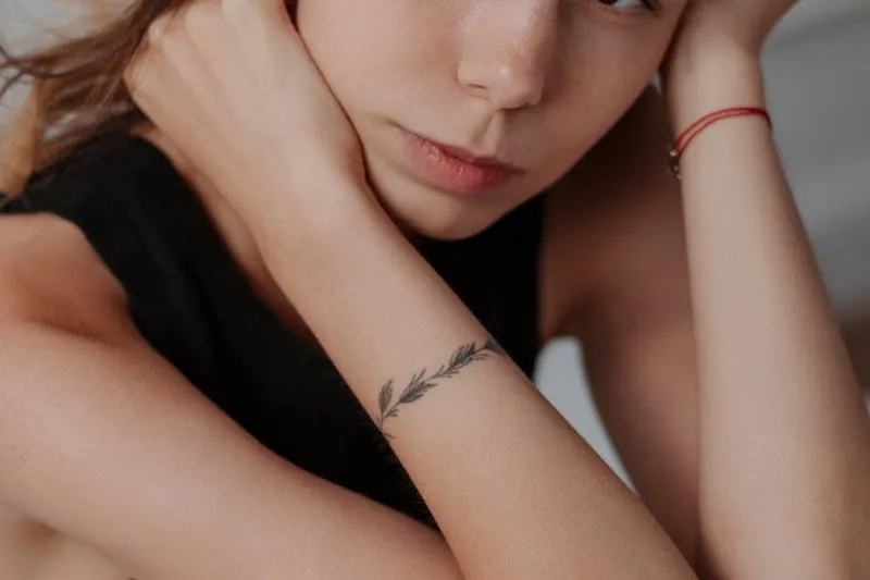 mother daughter tattoos small