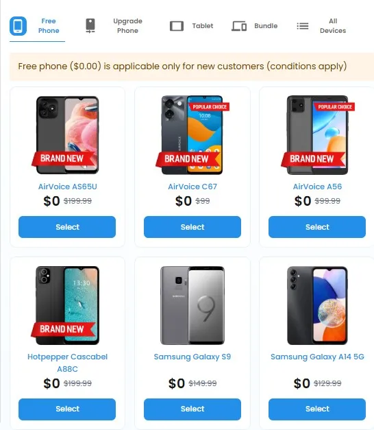 free government phone las vegas