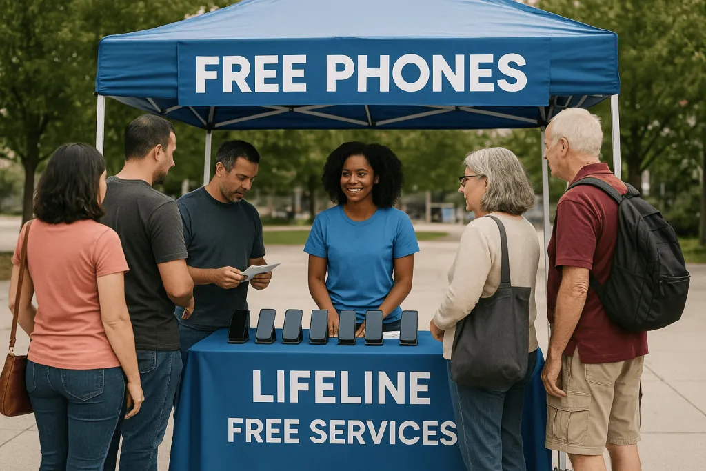 Free Government Phone Stands Near Mesa, AZ – Claim A Free Phone