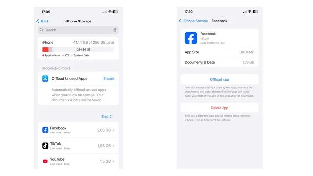 free storage on iphone